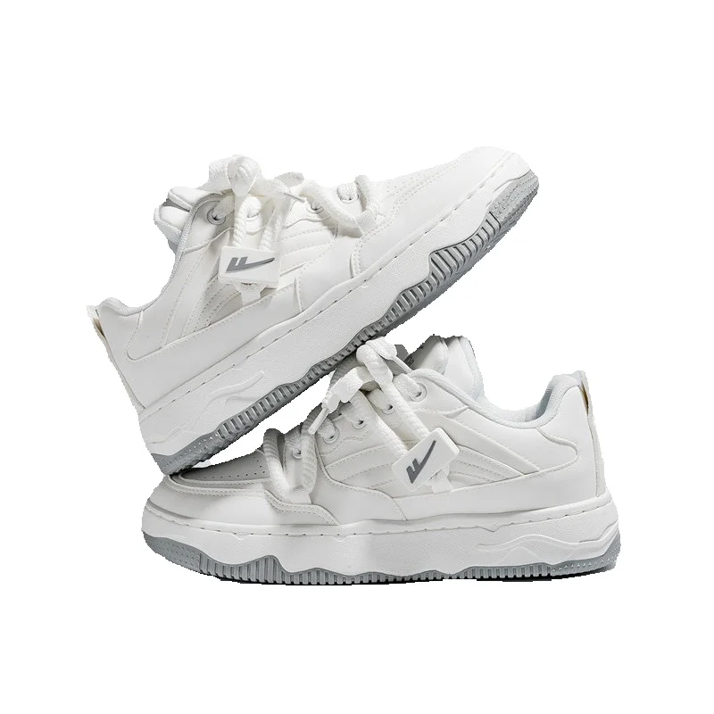 Vielseitige Leder Sneaker Für Damen Und Herren Freizeitschuhe_voghion.com