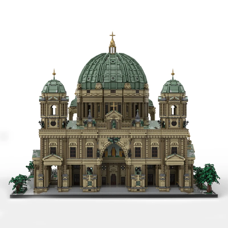 71407 pièces MOC cathédrale de Berlin bâtiment modulaire créatif blocs de construction éducatifs jouet cadeau pour les enfants