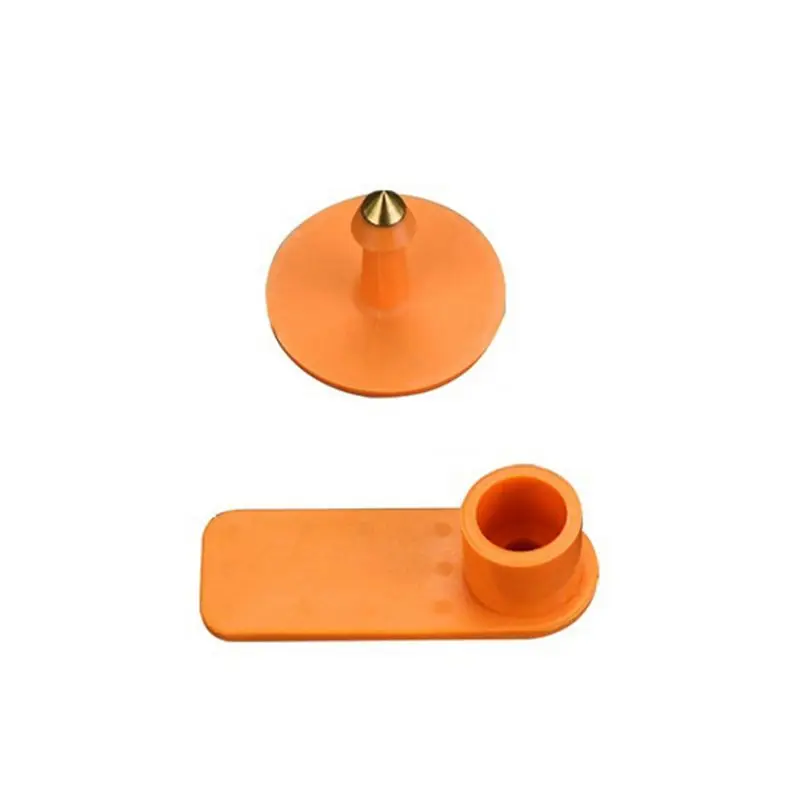 ABZZ-100Pcs Animal Tracking RFID Ear Tag UHF Electronic Tag 860-960Mhz For Pig Sheep Goat Cattle C