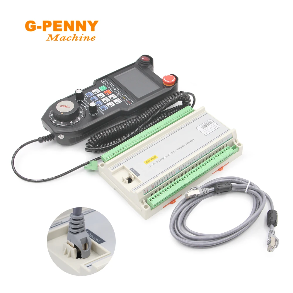G-PENNY DSP-J2 3/4 محاور CNC غير متصل تحكم مقبض نظام التحكم في الحركة النسخة الإنجليزية CNC راوتر عن بعد
