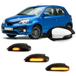 for Toyota Etios NGK1# 2012 2013 2014 2015 2016 Dynamic LED Blinker Indicator Mirror Turn Light Signal Lamp
