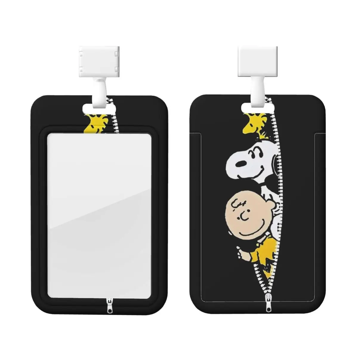 

Custom S-Snoopys Lanyard ID Protector Badge Card Holders Student Campus Lanyard Cards Holder Schools Credentials Accessories