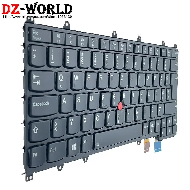 Backlit QWERTZ Keyboard for Lenovo ThinkPad X380 Yoga S1