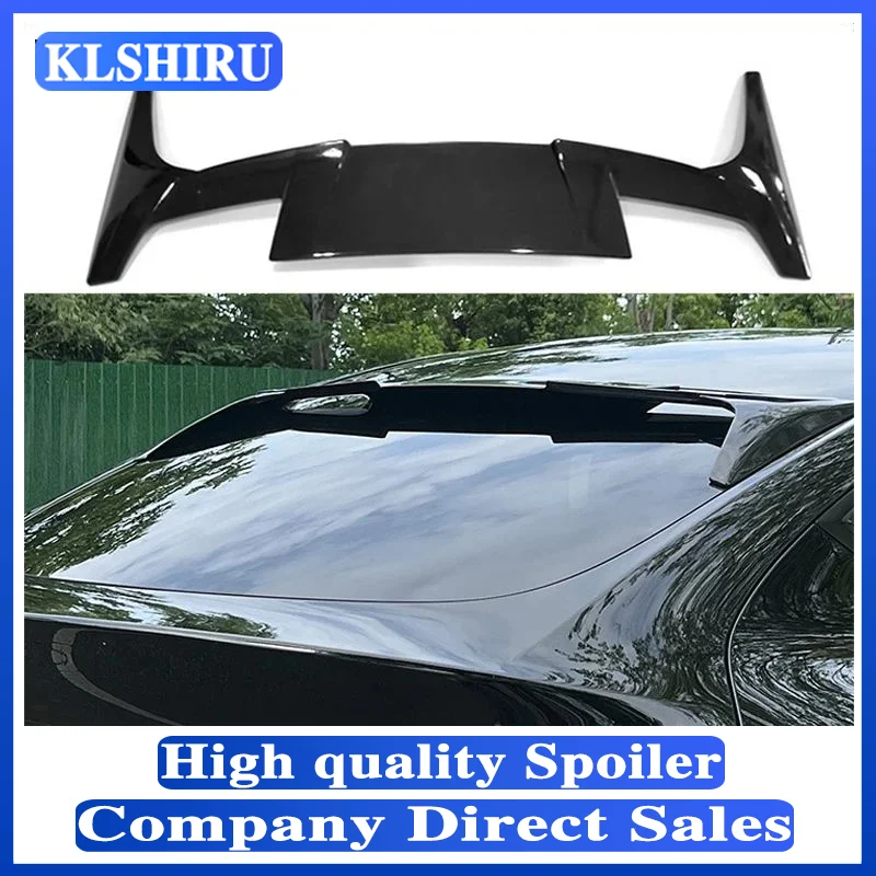 For Tesla Model Y Roof Spoiler ABS Material Car Rear Wing Rear Roof Spoiler 2021 2022 2023+