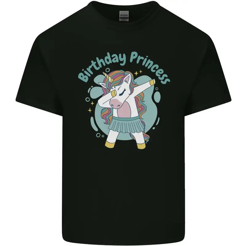 

Einhorn Geburtstag Prinzessin 4-й 5-й 7-й 8-й Herren Baumwolle Maglietta Top