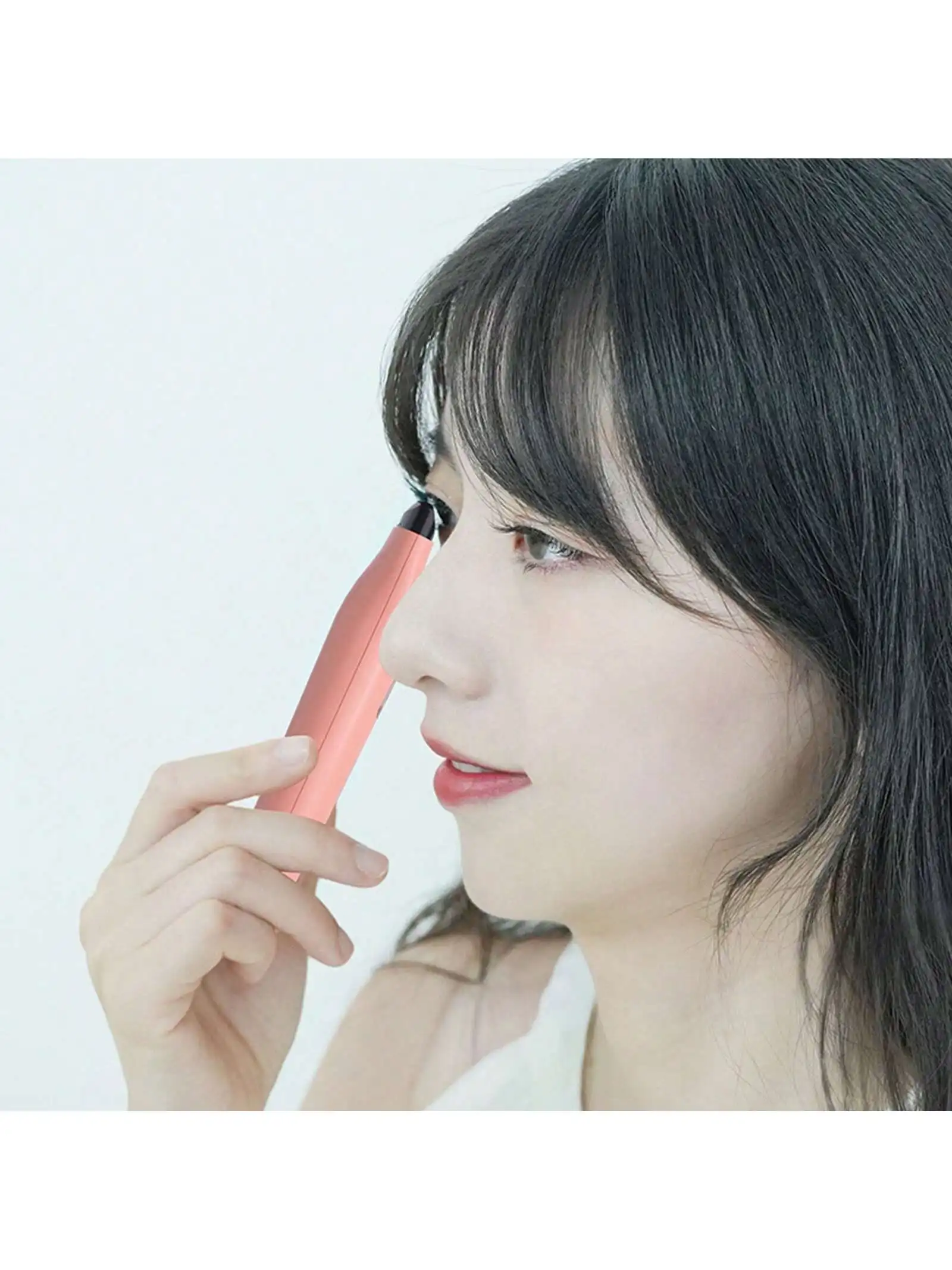 電気加熱まつげカーラー、充電式、ハンドヘルド