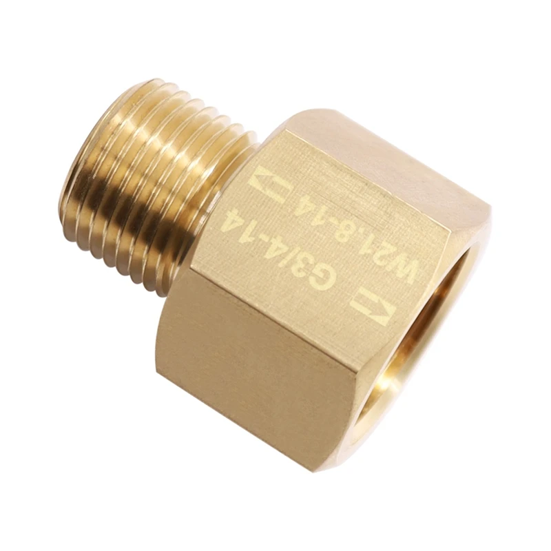 Thread Converts Adapter Soda Cylinder Adapter Valve Match Quooker Cube Tank Female G3/4 To Male W21.8