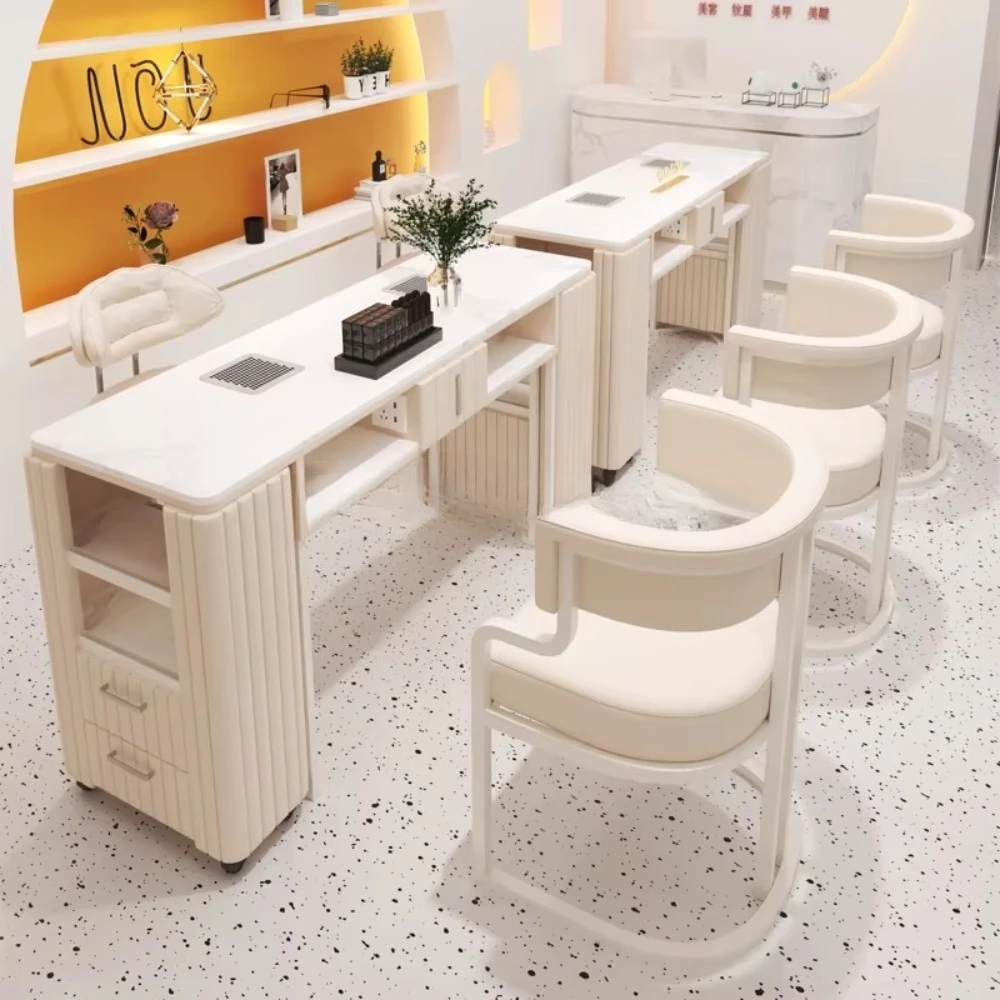 Luxury Modern Black Nail Furni - Interior Design Nail Salon 评论和价格