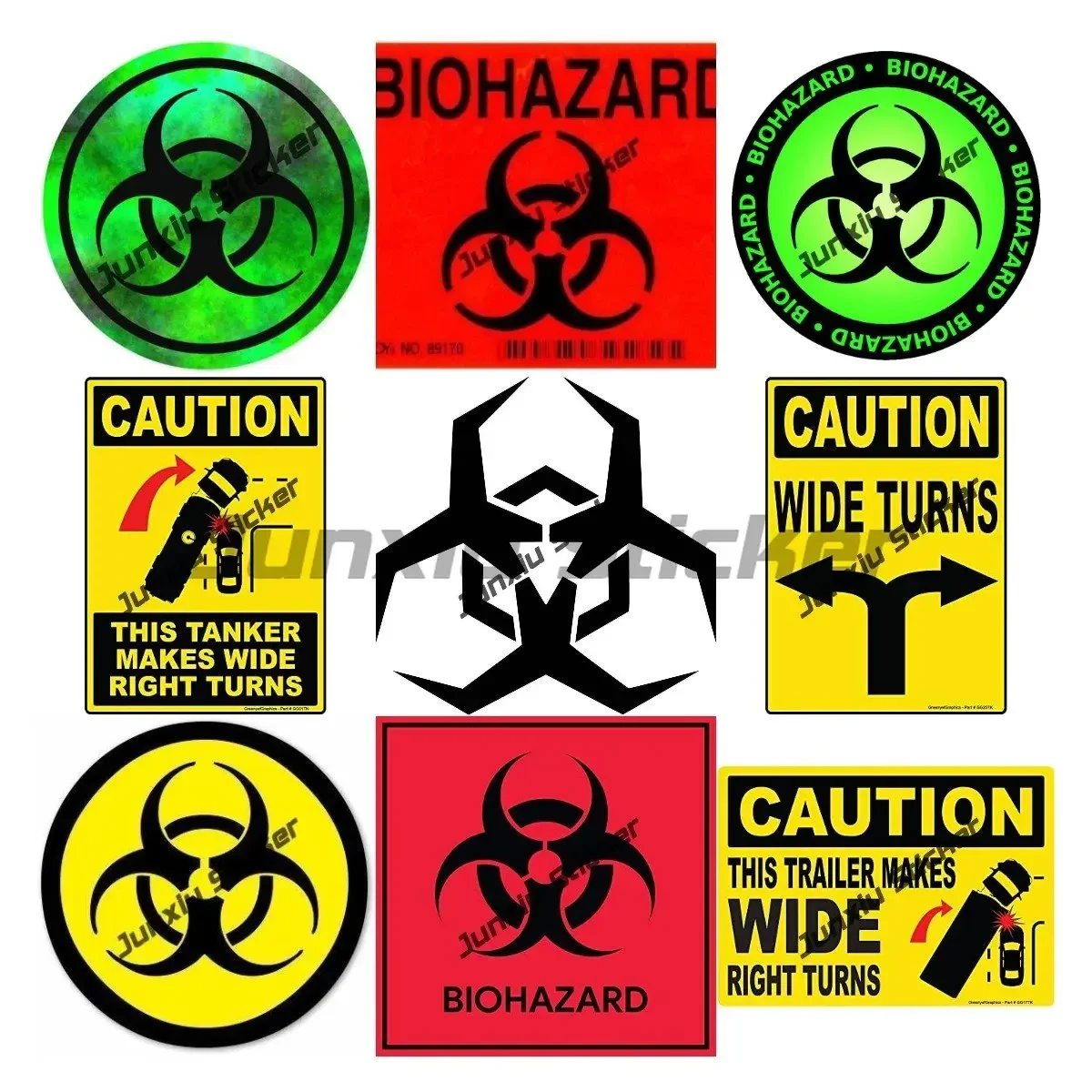 Biohazard Stickers Biohazard Signs Decals for Labs Hospitals and Industrial Use By Laboratory Warning Signs Stickers for Car SUV