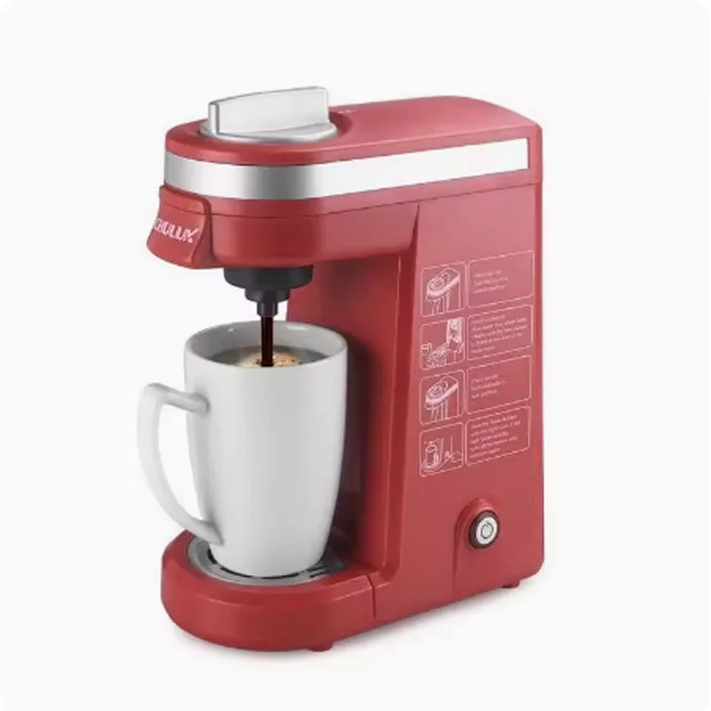 QF-CM801 Americano Kcup Cápsula Máquina de Café Doméstica 800W Máquina de Café de Copo Único para Hotel 220V/50HZ