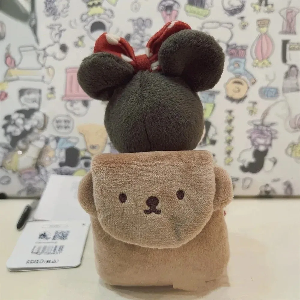 Kawaii ميفي لطيف قلادة الكرتون الأرنب بوريس أفخم حقيبة ظهر صغيرة النمذجة سماعة حقيبة التخزين مفتاح سلسلة الديكور فتاة هدية #5