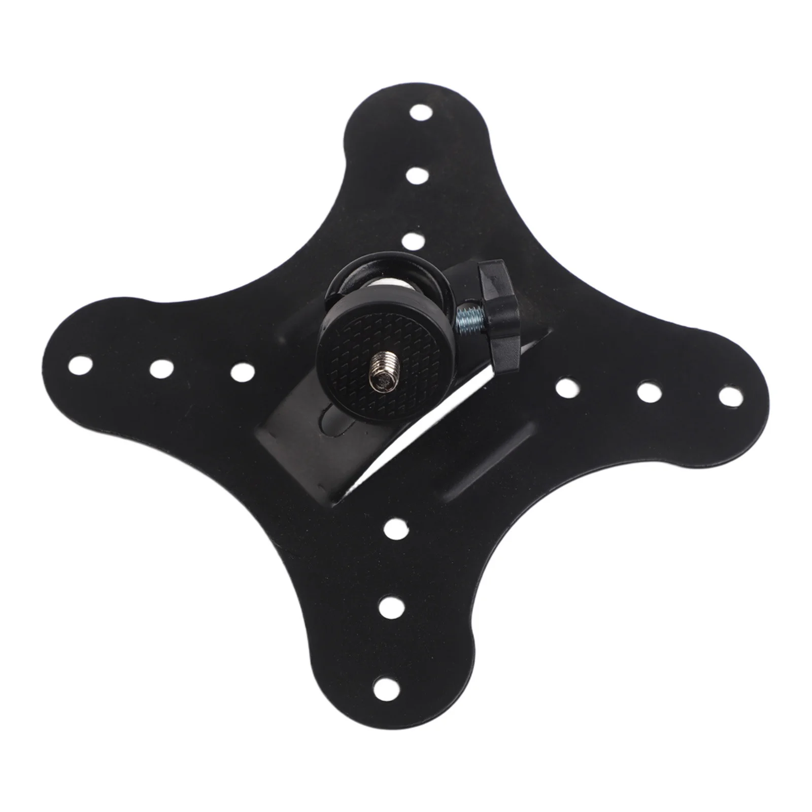 Metal Projector Wall Mount Bracket with 360 Degree Rotation and 14 Inch Screw Compatible with Standard Thread Projectors