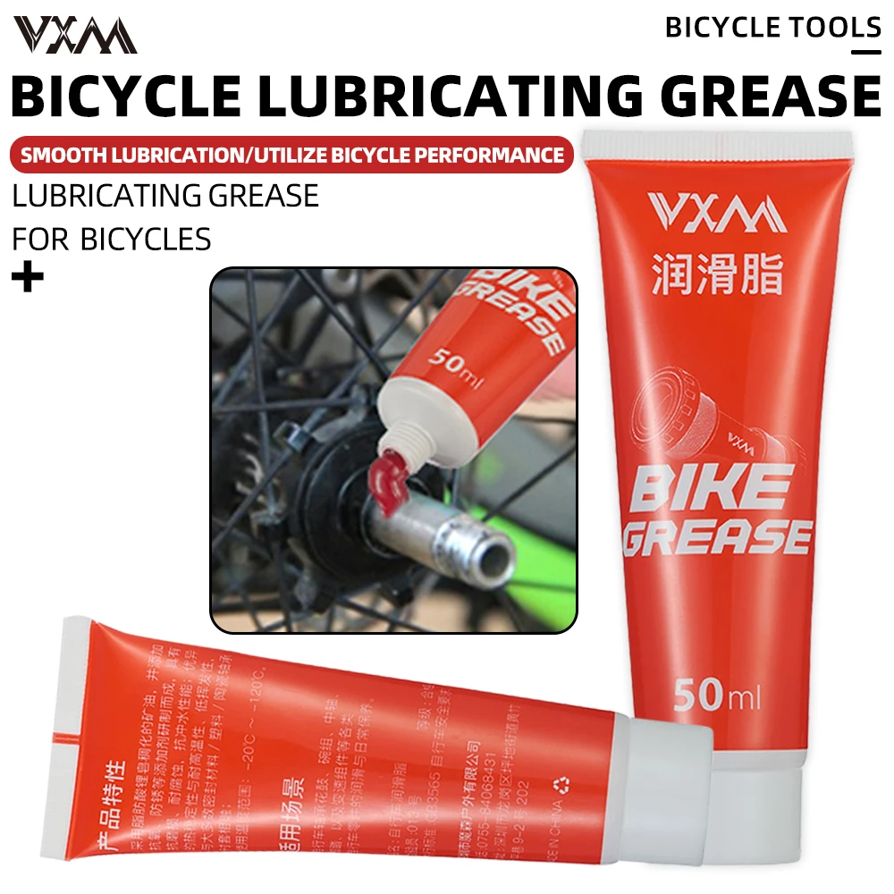 VXM Bicycle Lubricating Grease Maintenance Chain Oil Fork Flywheel Ball Bearing Grease Long Lasting All Weather Bike Repair Tool