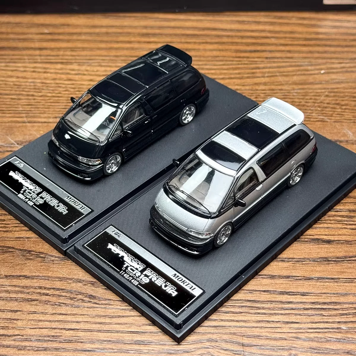 Stocks Mortal 1/64 Previa Diecast Two Colors In 2025 Collection Gift Scale Model Car