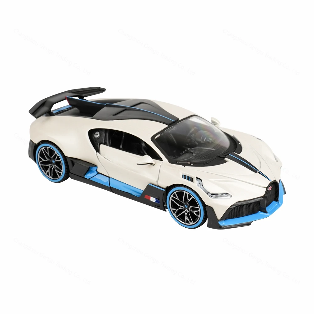 Maisto-coche deportivo Bugatti Divo 1:24, vehículo estático fundido a presión, modelo coleccionable, Juguetes