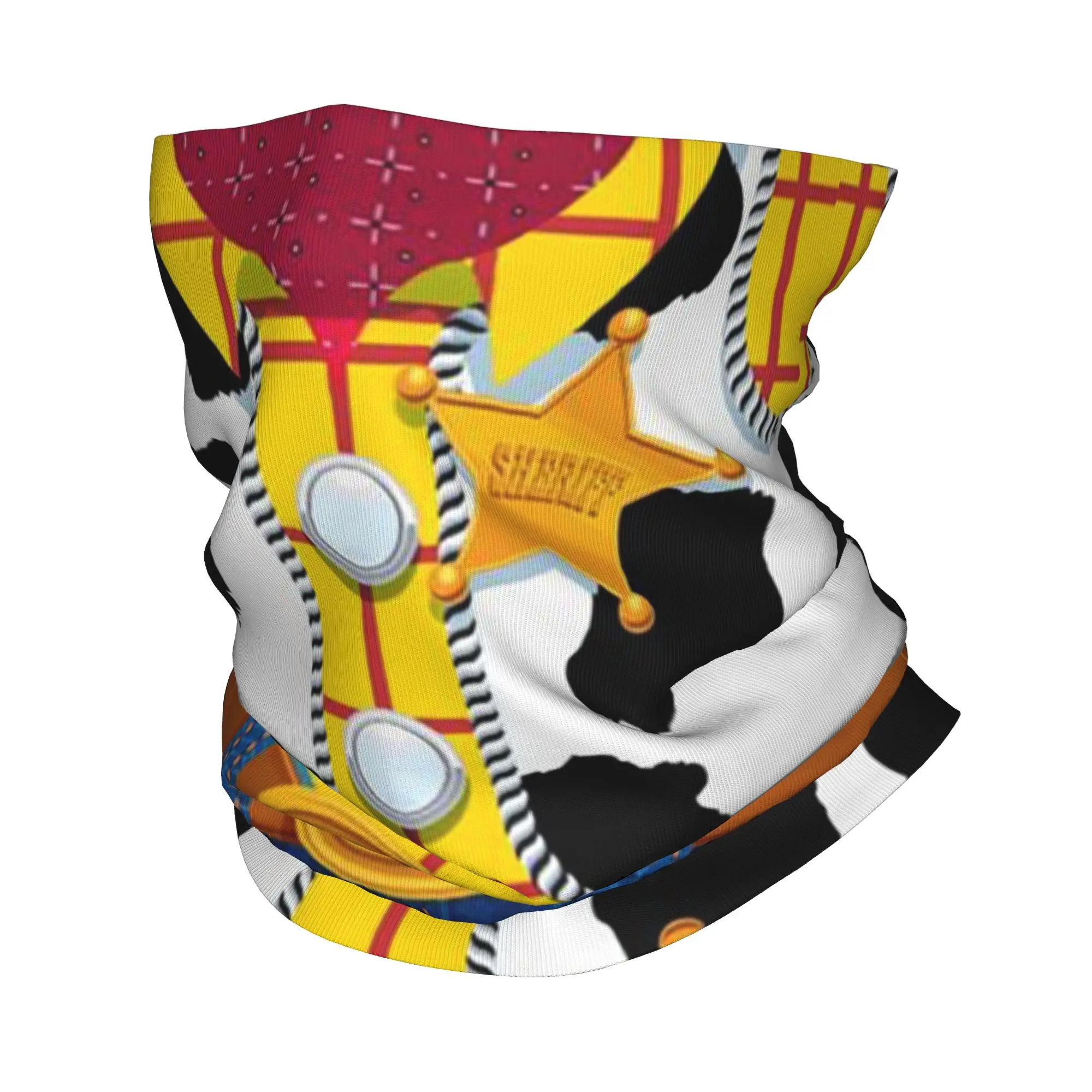 

Многофункциональный бафф-бандана «Шериф Вуди» из «Истории игрушек» с защитой от УФ-лучей, для мужчин и женщин, головной убор, шарф-труба, балаклава