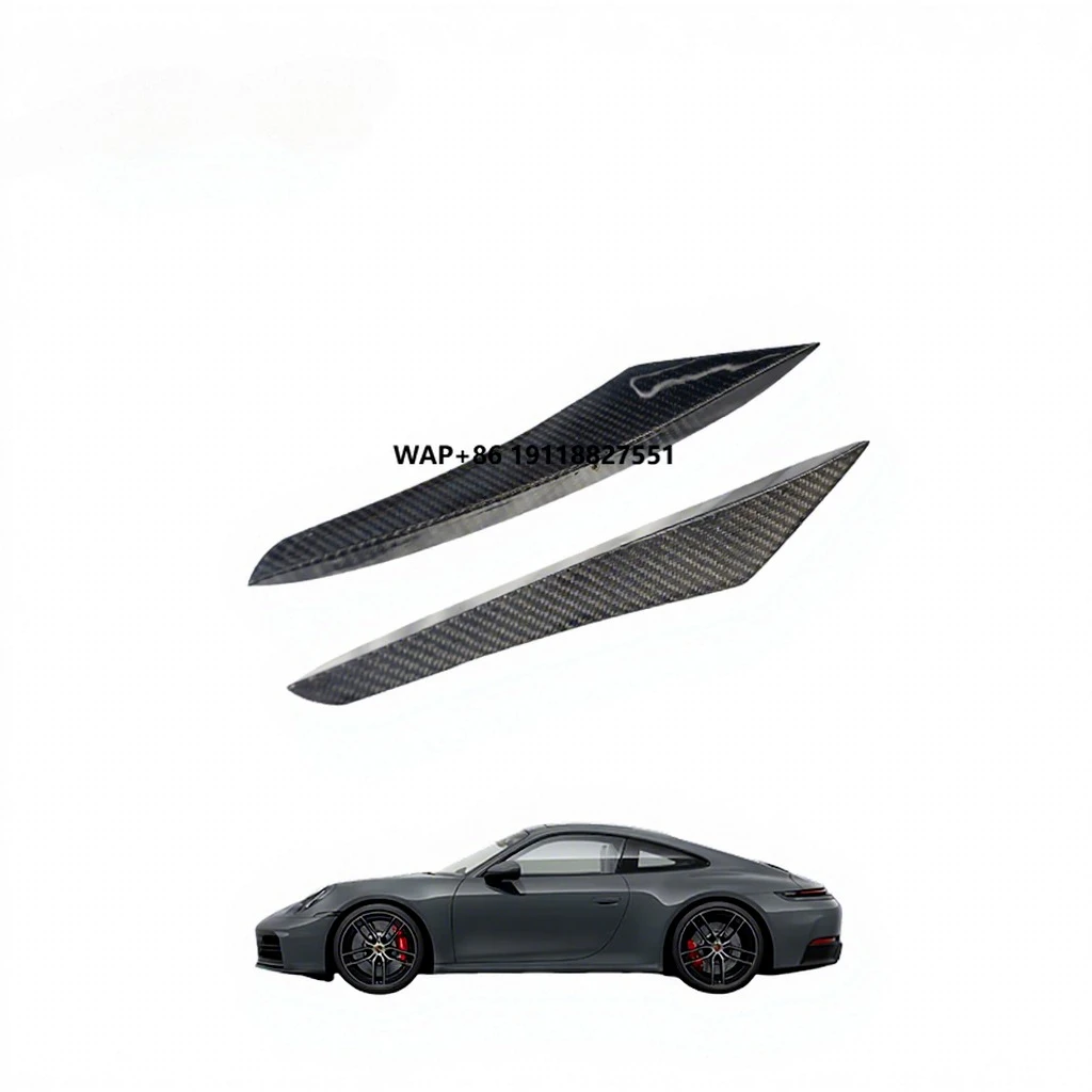 

Новый стильный спойлер переднего бампера AMANS из сухого карбона 3K Twill для 992S 2018+