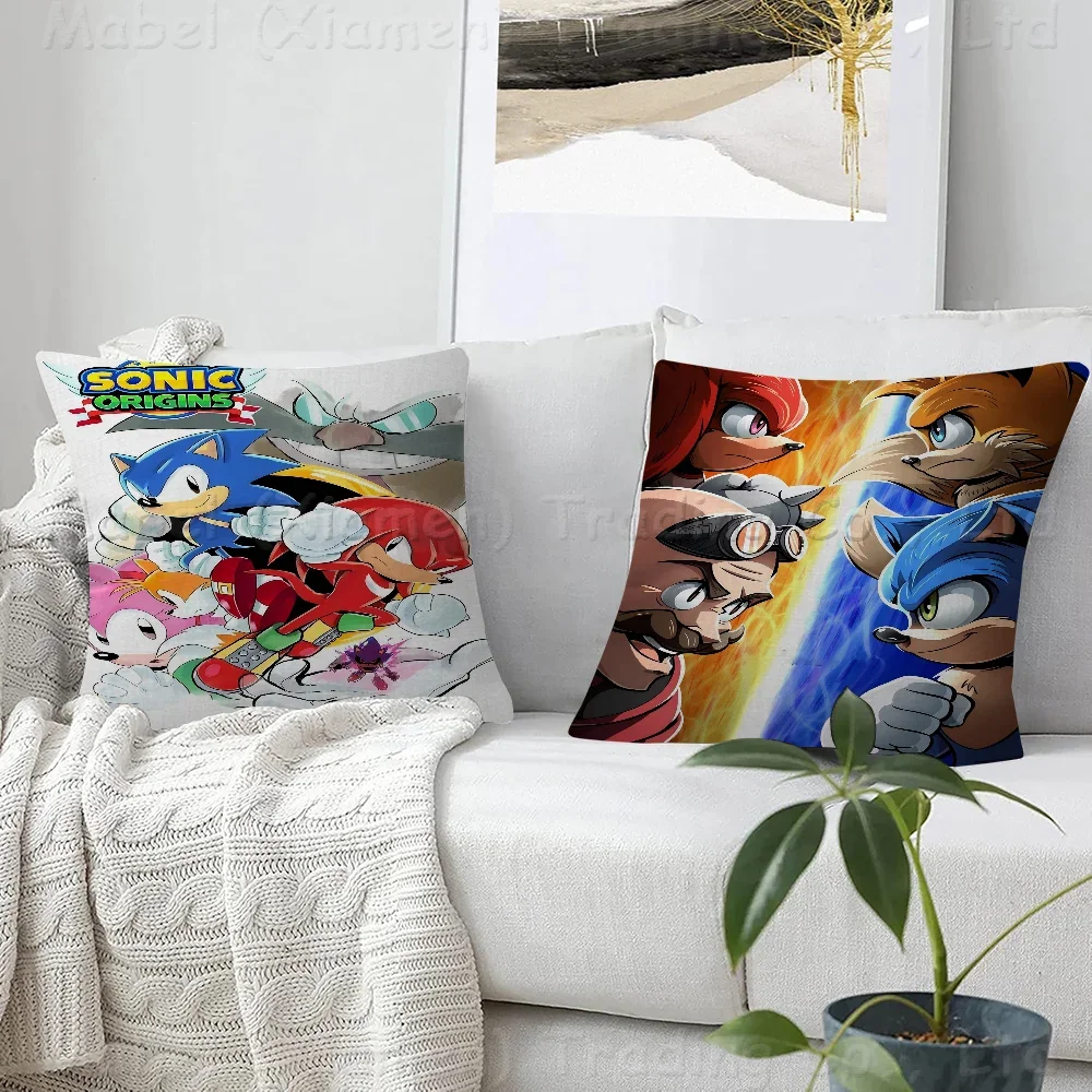 Sonics Pillowcases Home Bedding Decorative Pillow Cover Wedding Super Soft Pillow Case