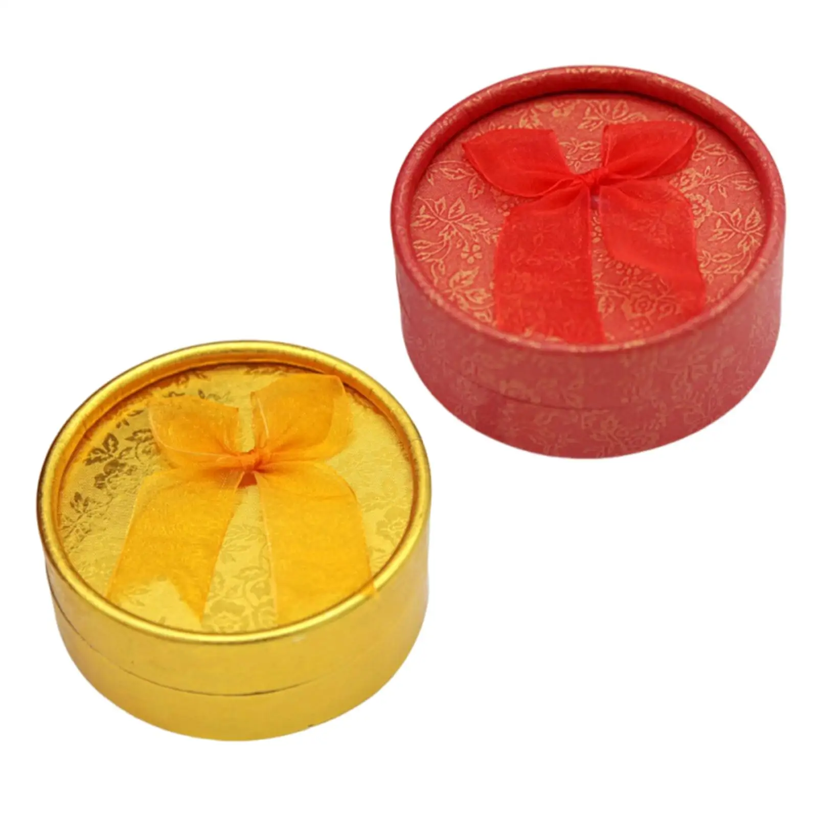 

Подарочная коробка для ювелирных изделий, ожерелье, подарочная коробка, органайзер для хранения, серьги-подвески с бантом