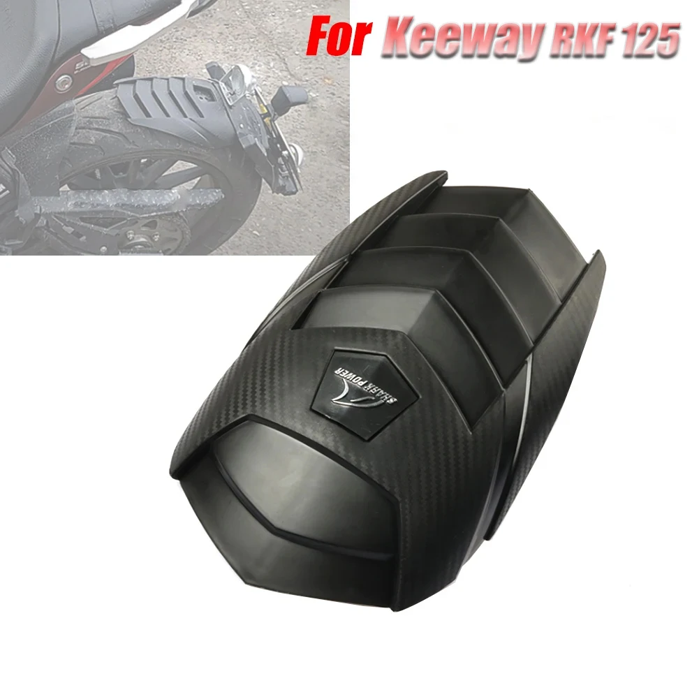 Motorcycle Rear Extension Fender Back Cover Lengthened Fender Splash Protector For Keeway RKF 125