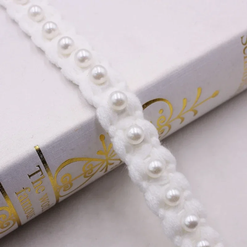 1 Yard Perlenbesetztes Spitzenband mit Fransen, bestickter Stoff, handgefertigt, für Kostüme, Röcke, Nähzubehör, Material, Accessoires, DIY – Detail 5