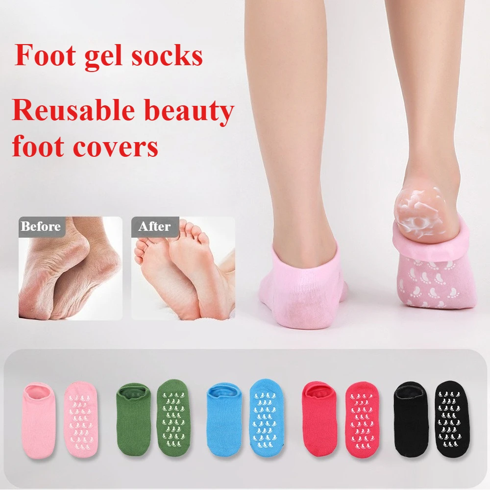 Product Title: Moisturizing Silicone Foot Socks 2
