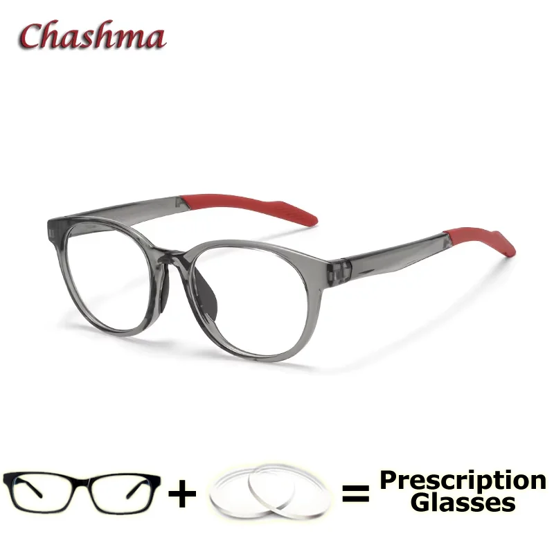 

Chashma Glasses Prescription Lenses Sport Round Optical Eyewear Myopia Anti Blue Ray Glasses Progressive Gafas Men