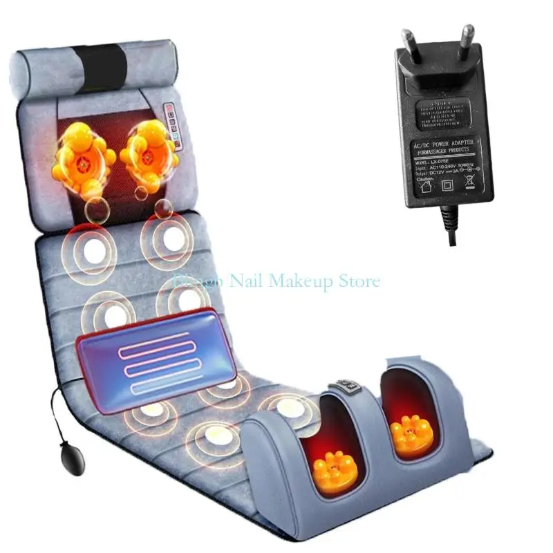 

28ta All Body Massage Mats с 9 вибрациями подушка по поясничному поясничному пояснице