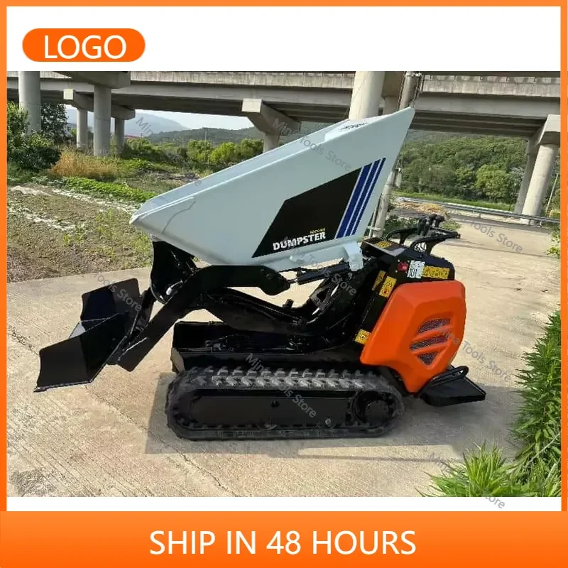 Antspower 2026 OEM 600kg Capacity Mini Loader, Engine, Small Track-type Dump Truck, Compact Size