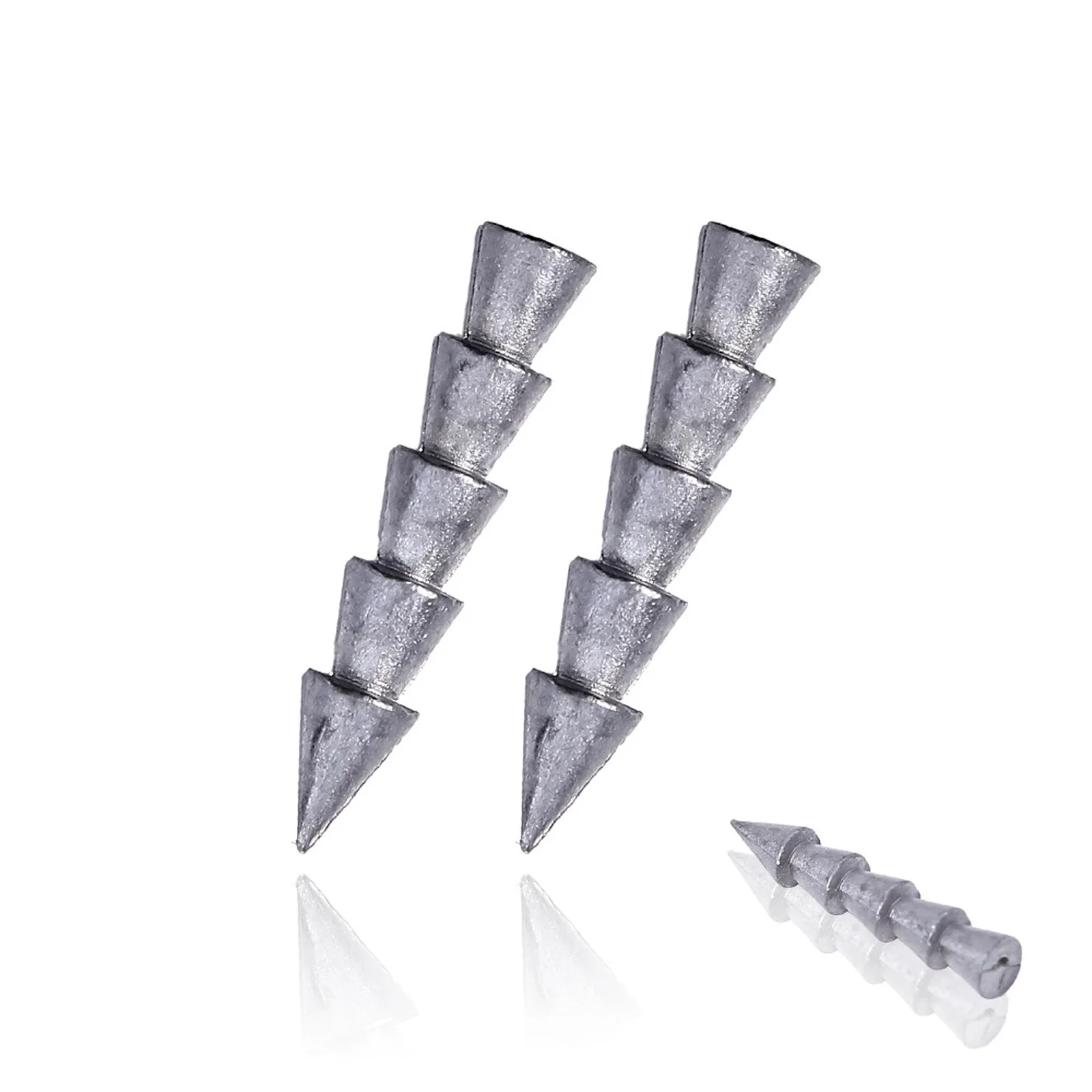 Tungsten Nail Weights 100 Kit Neko Rig & Wacky Rig Fishing Sinkers for Soft Lures Bass Fishing Weights for Precise Control view 5