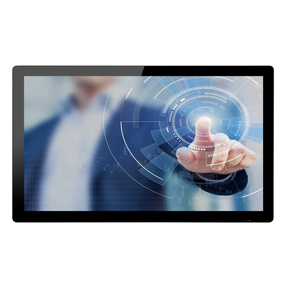 

Промышленный 21,5-дюймовый алюминиевый корпус J1900 I3 I5 I7, резистивный/емкостный Pos-киоск, промышленный универсальный сенсорный ПК