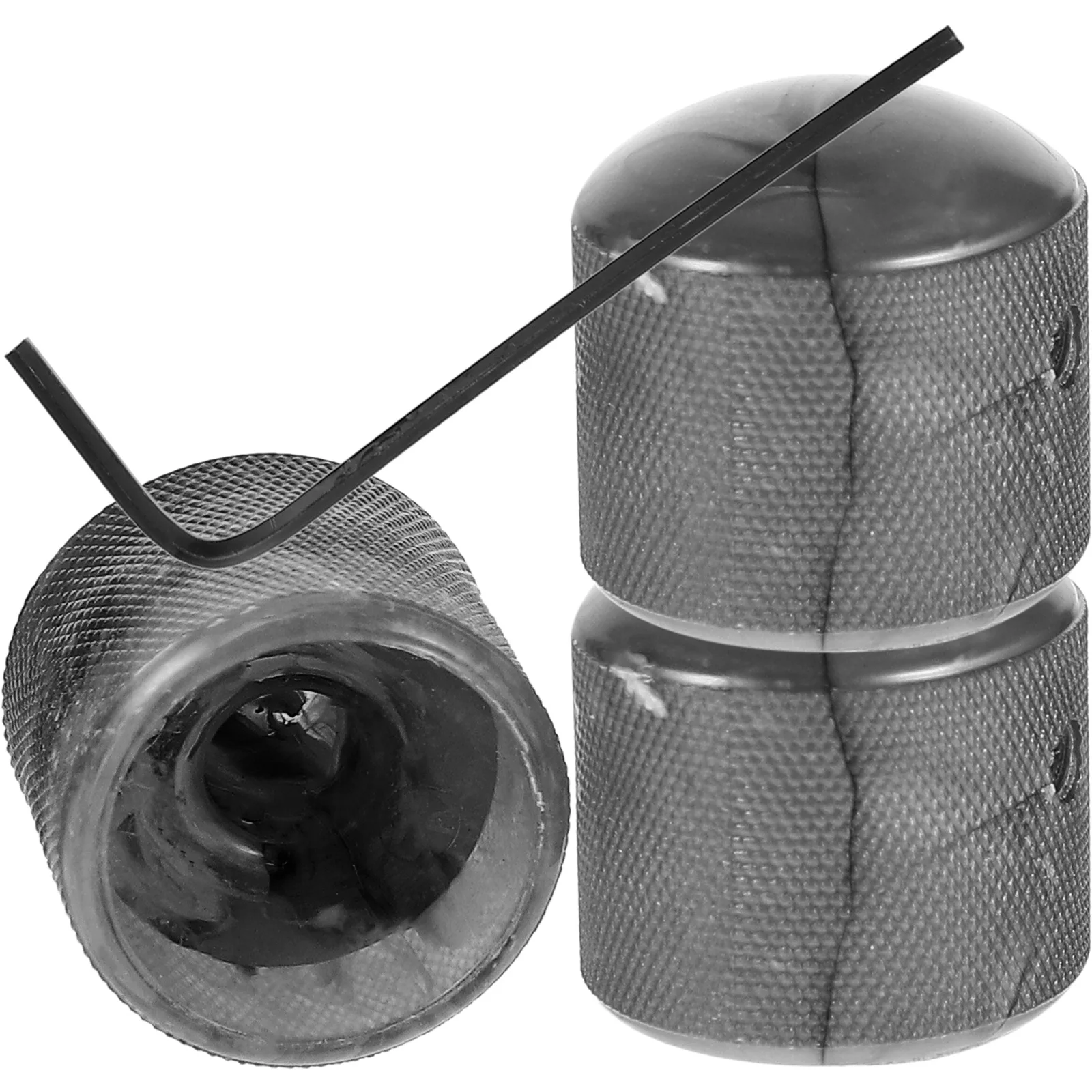 1Set Elektrische Gitarre Potentiometer Steuerung Kunststoff Dome Volume Tone Knöpfe Für Bass Instrumente Ersatzteile Langlebig Mit