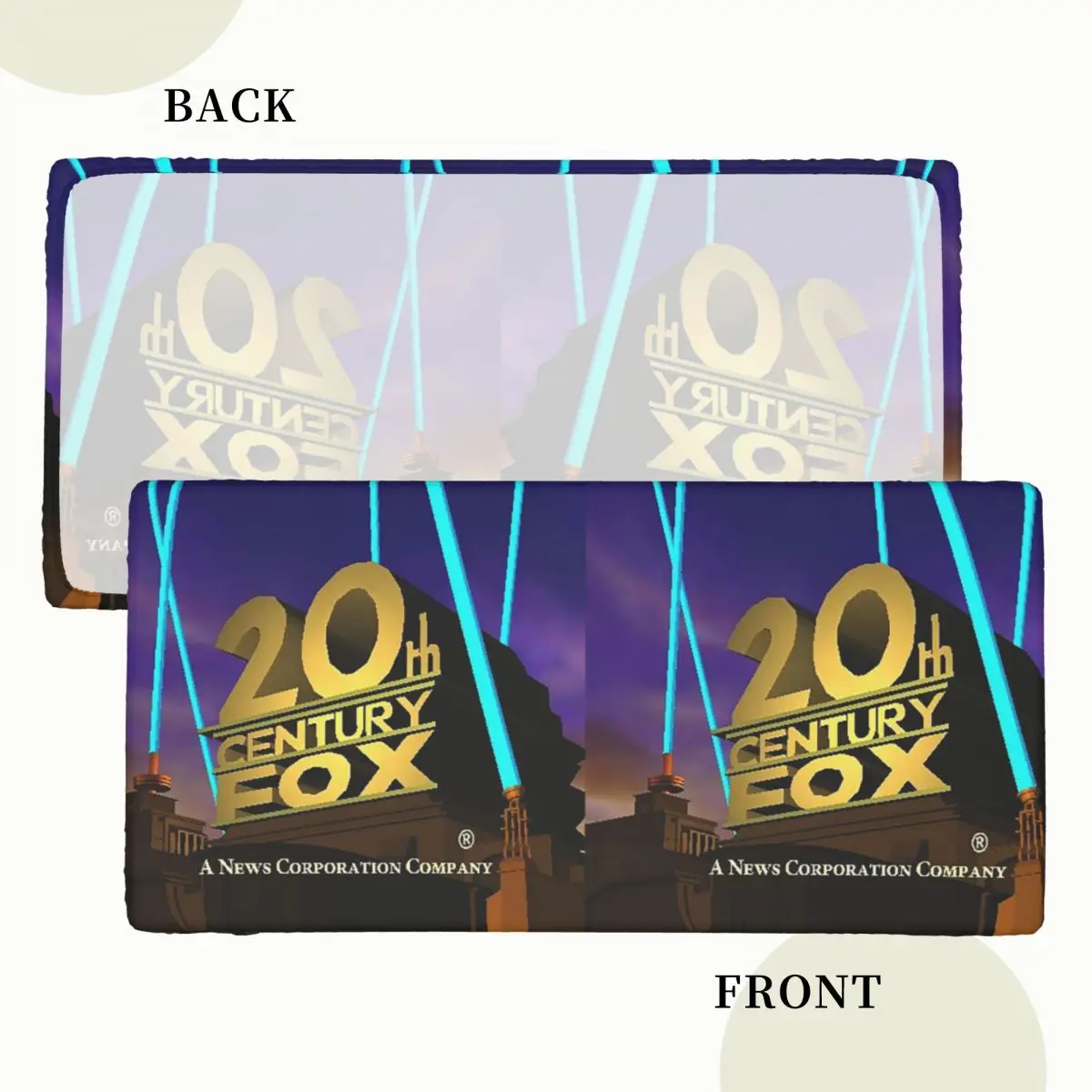 20th Century Fox Custom Rectangular Tablecloth Waterproof Table Cover for Dining Events Table Cloth
