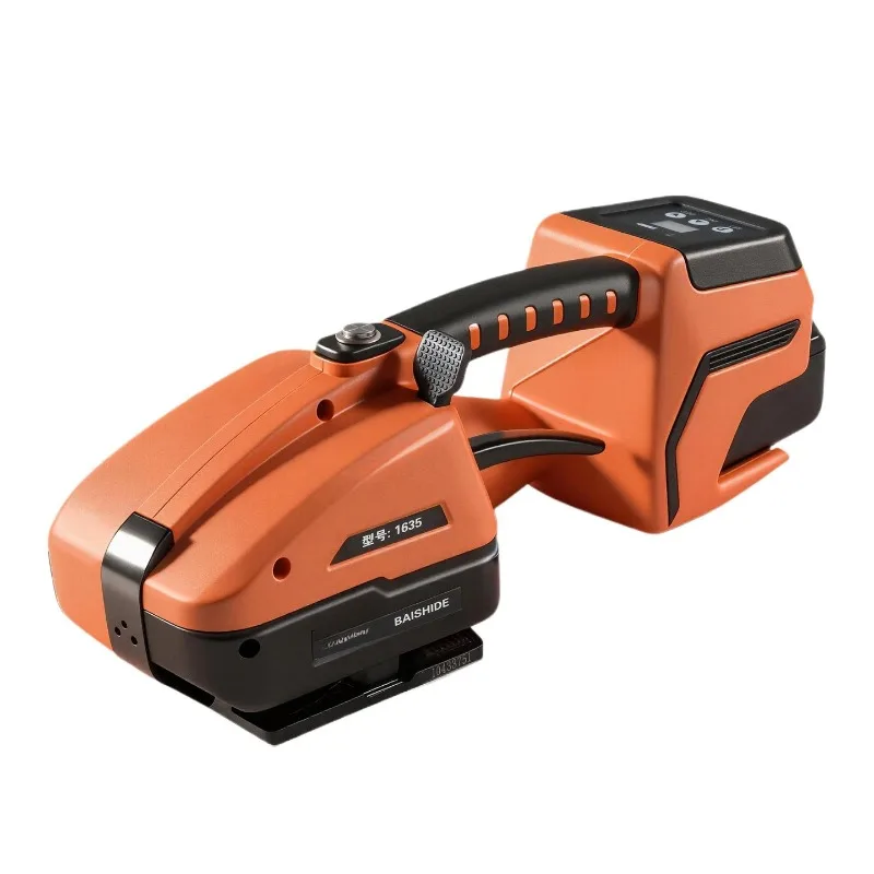 charging automatic hot melt tightening integrated strapping machine y