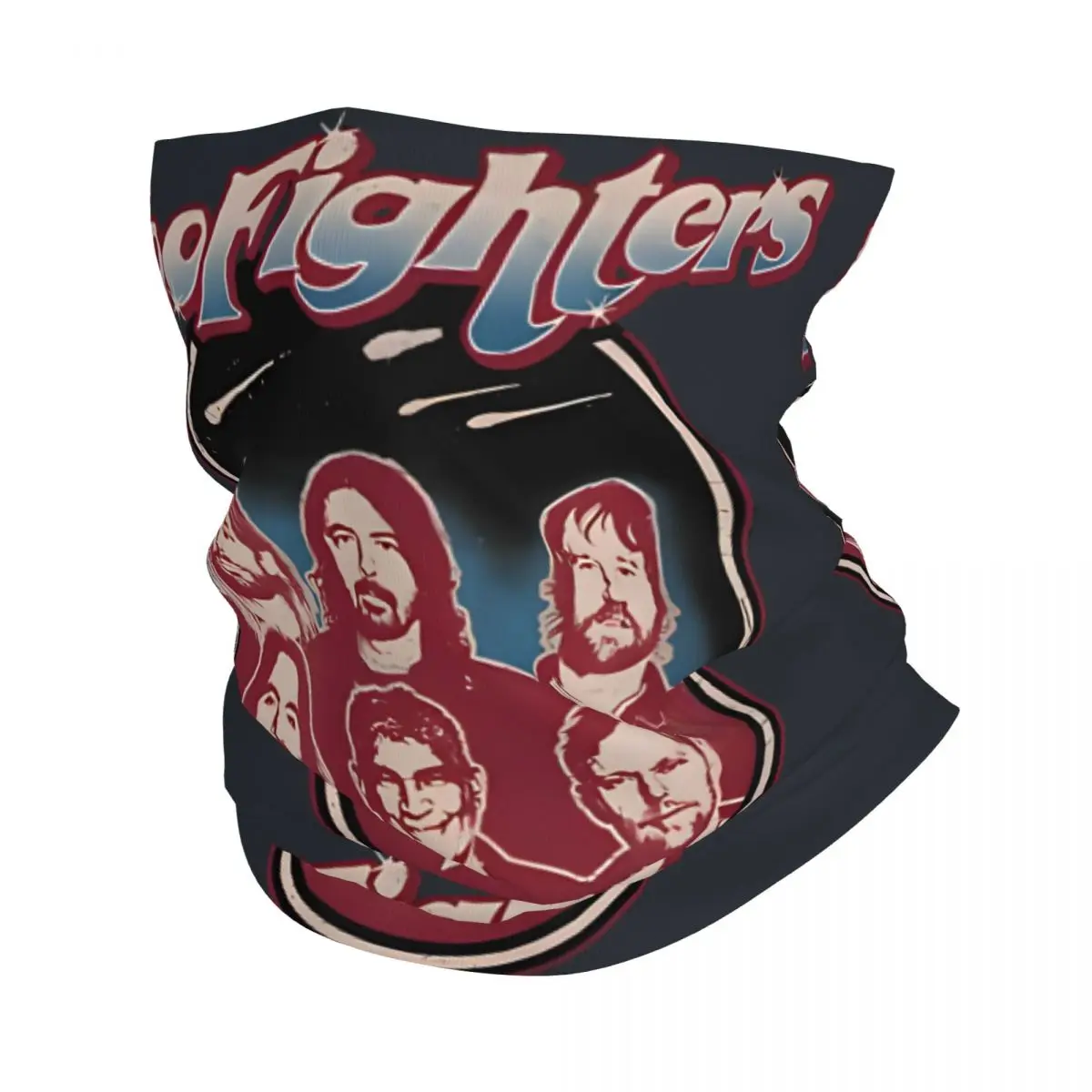 Just Common City Foos Fighter Bandana Neck Cover Printed Motorcycle Motocross Face Scarf Multi-use Cycling Riding Adult Washable