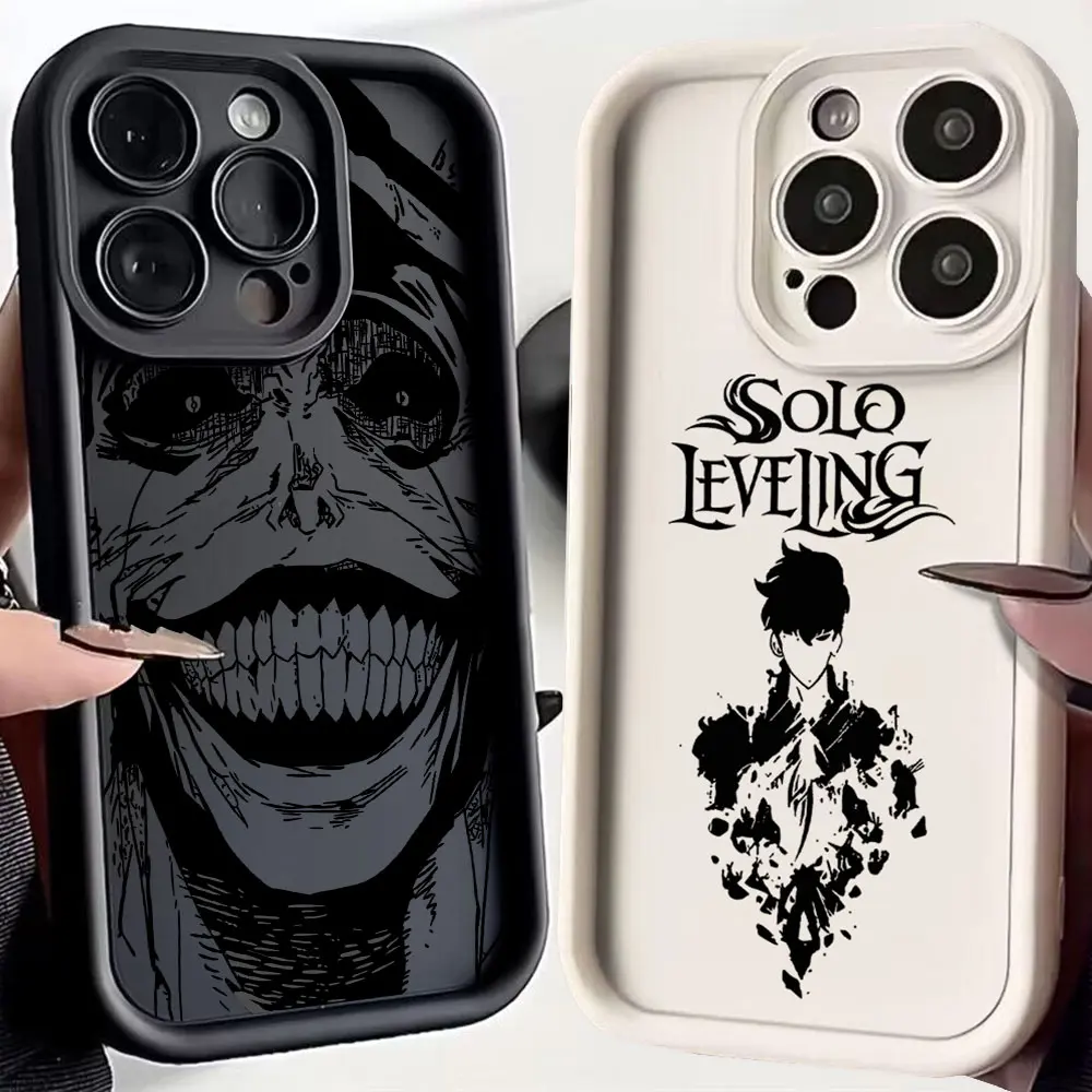 Anime Solo Leveling Phone Case For Google Pixel 9 8 7 8A 7A Pro XL Soft Silicone TPU Back Cover