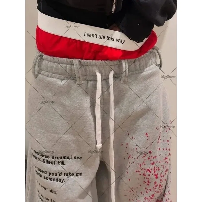 

Harajuku Y2K Hip Hop Men's Wide Leg Pants Casual Straight Leg Eighteen orts Spring Tour Youth Vitali Sle