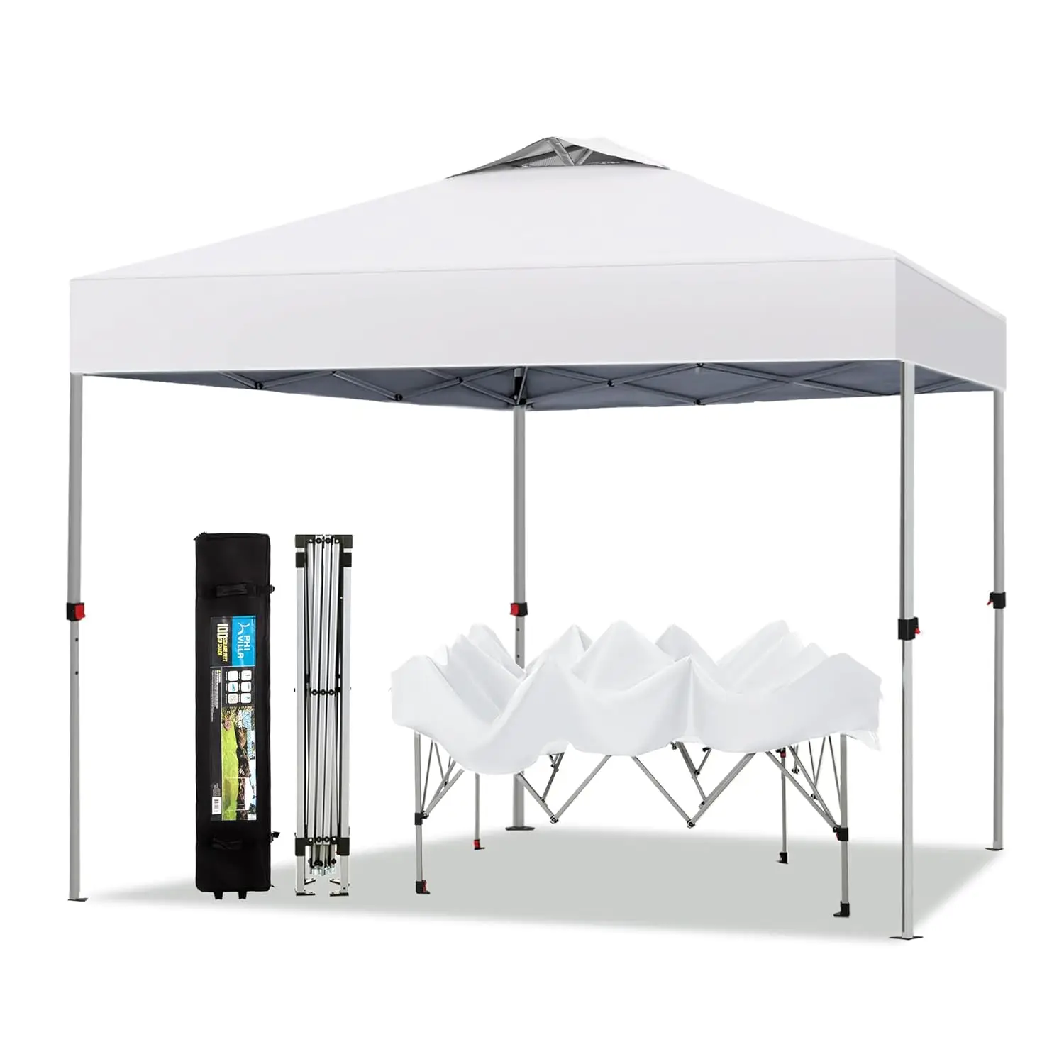 

10x10 Pop Up Canopy Tent Waterproof UV Sun Shelter Party Camping 100 Sq Ft, Customized
