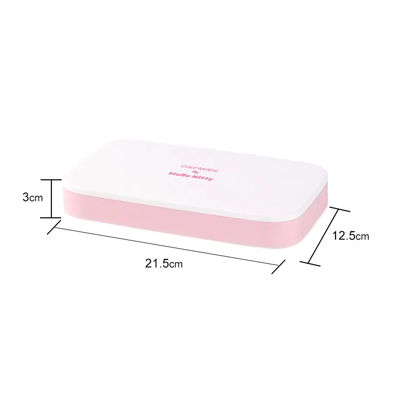 Kawaii Hello Kitty Cartoon Food Grade Silicone Press Ice Cube Mold for Household Refrigerators Ice Making and Storage Boxes