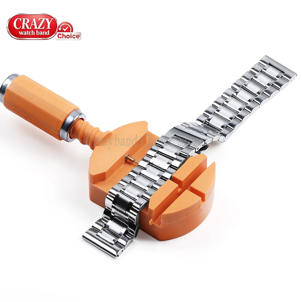 Professional Watchmaker Repair Set Watches Link Bracelet Chain Pin Remover Stainless Steel WatchBand Adjuster Tool Kit Accessory