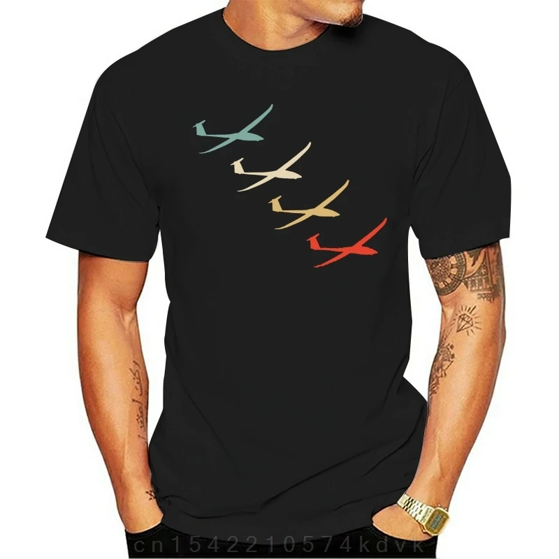 Funny Casual T Shirt Humorous Famous Leisure Adult Retro Fashion Style Sailplane Glider Gliding Tshirts Gray Female