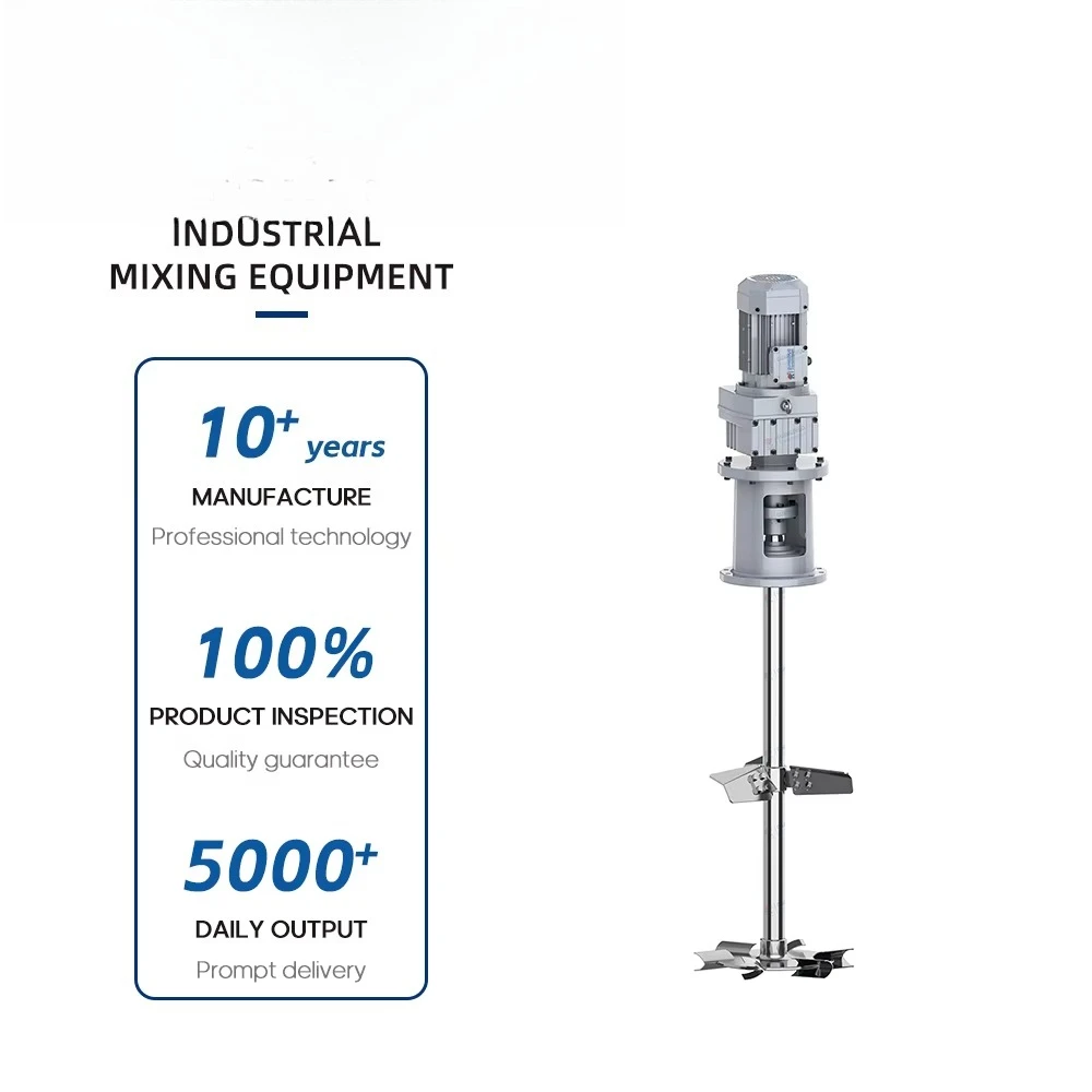 Industrial mixers - heavy-duty industrial mixing equipment for efficient mixing in the chemical and food industries