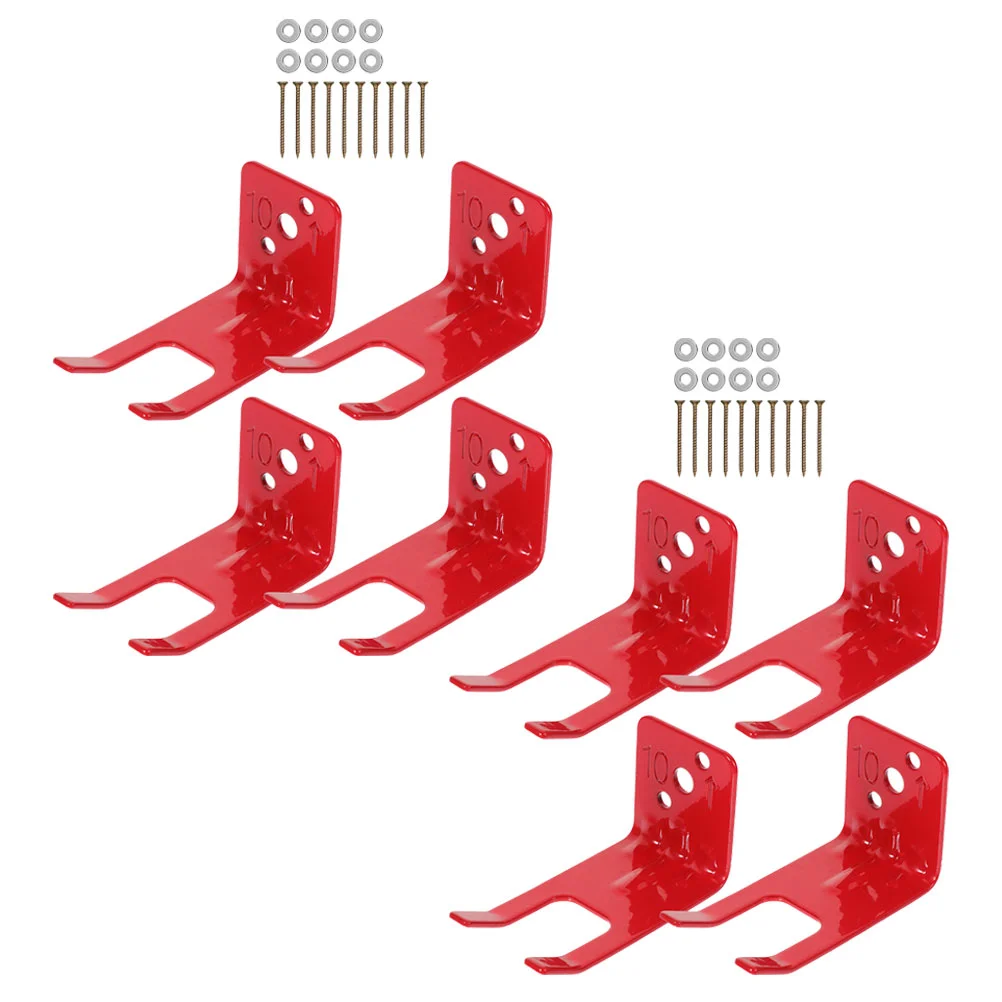 

Fire Extinguisher Bracket Hooks Mount Iron Wall Hanging Durable Mounts & Brackets Hanger