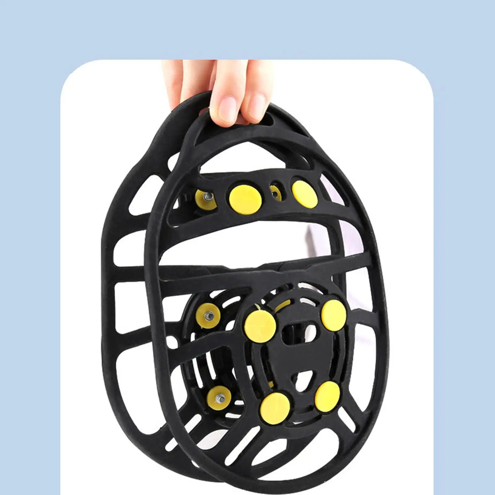 

Шипы для обуви, противоскользящие силиконовые захваты, прогулочные ботинки со шпильками для пеших прогулок, рыбалки, альпинизма, уличного холода