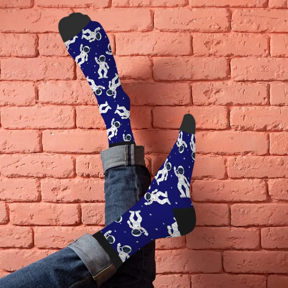 جوارب مضحكة للكرة الطائرة، كرات بولو مائية، جوارب دائرية غير رسمية مبتكرة، تصميم بألوان متباينة للنساء والرجال هدية