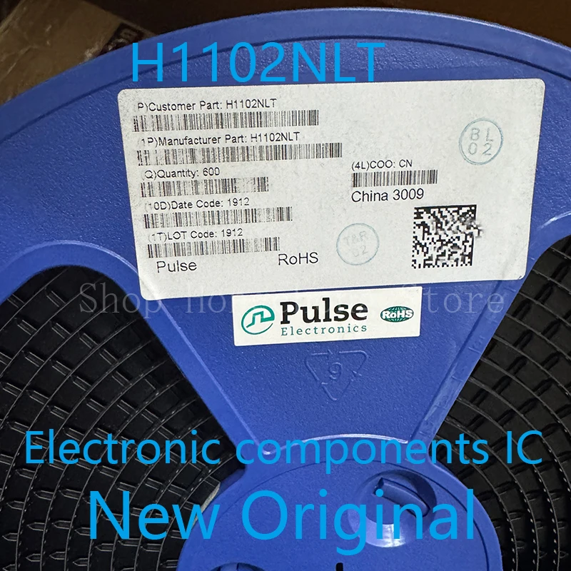 H1102NLT H1102NL H1102N H1102 XFRMR MAGNETIC 1PORT 1:1 10/100 Audio Transformers / Signal Transformers New Original 5pcs