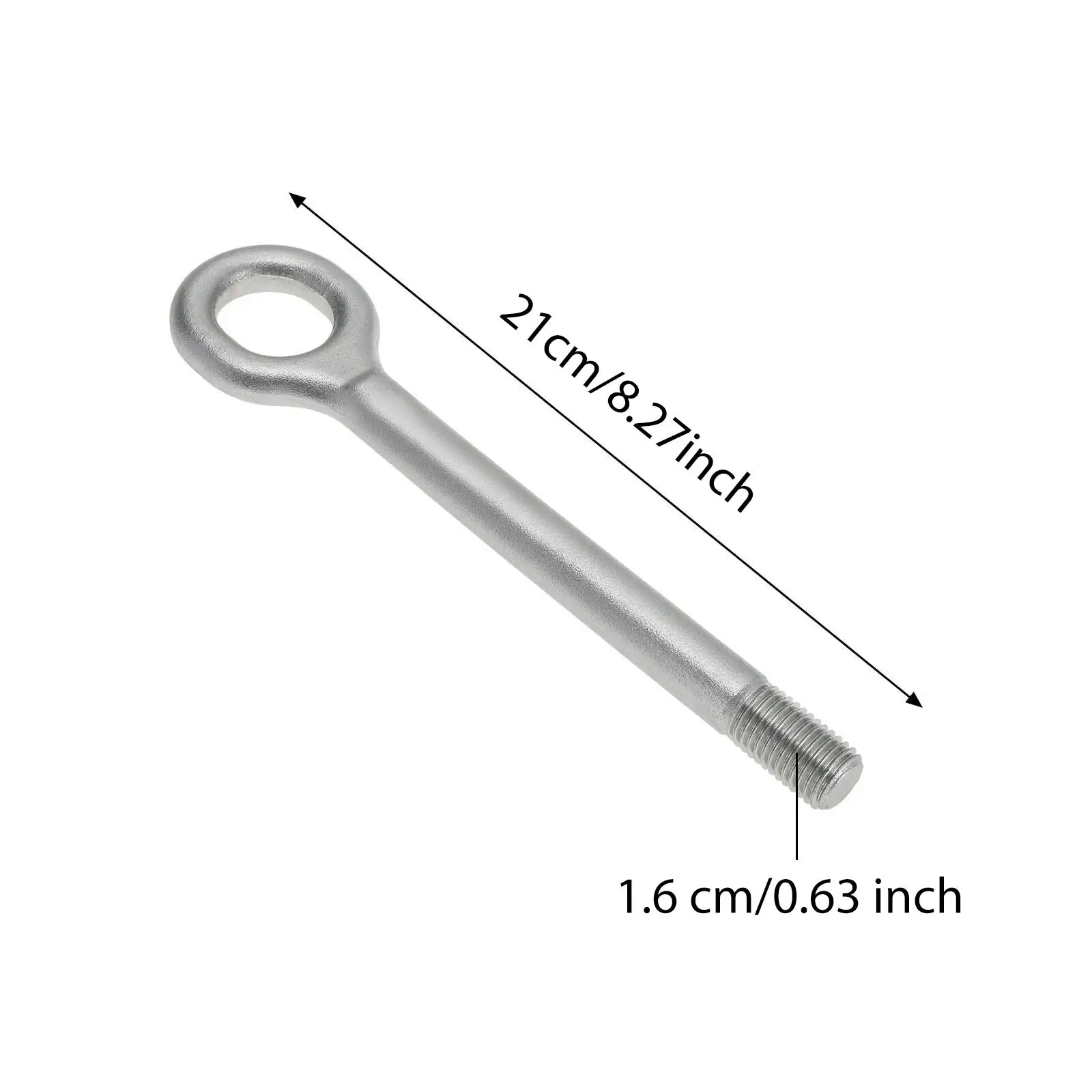 Front Rear Metal Trailer Hook Sturdy Automobile Accessory Repair Parts for Fiat Ducato 2006 500 500L 500X Renegade Replace