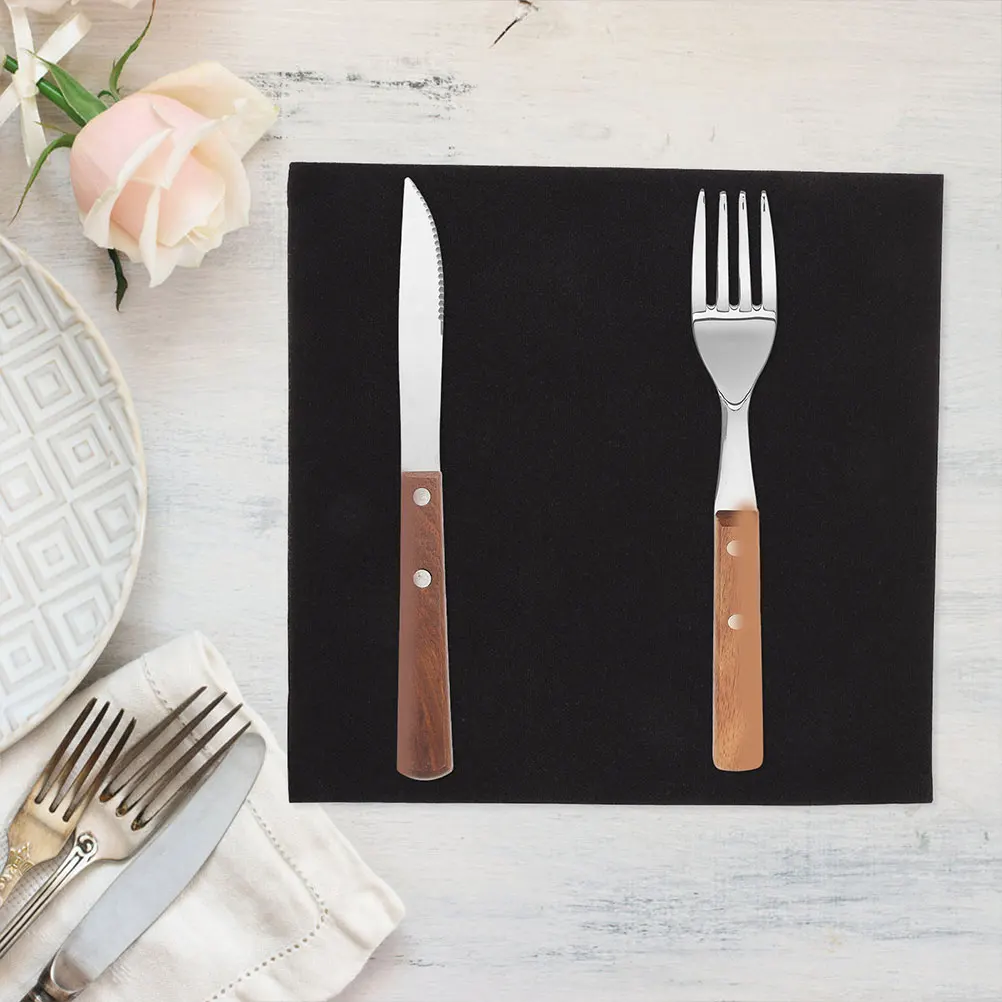 

100 Pcs Clean Paper Napkins Dinner Disposable Wedding Decor Decorative Party Bulk Dining Table Tea