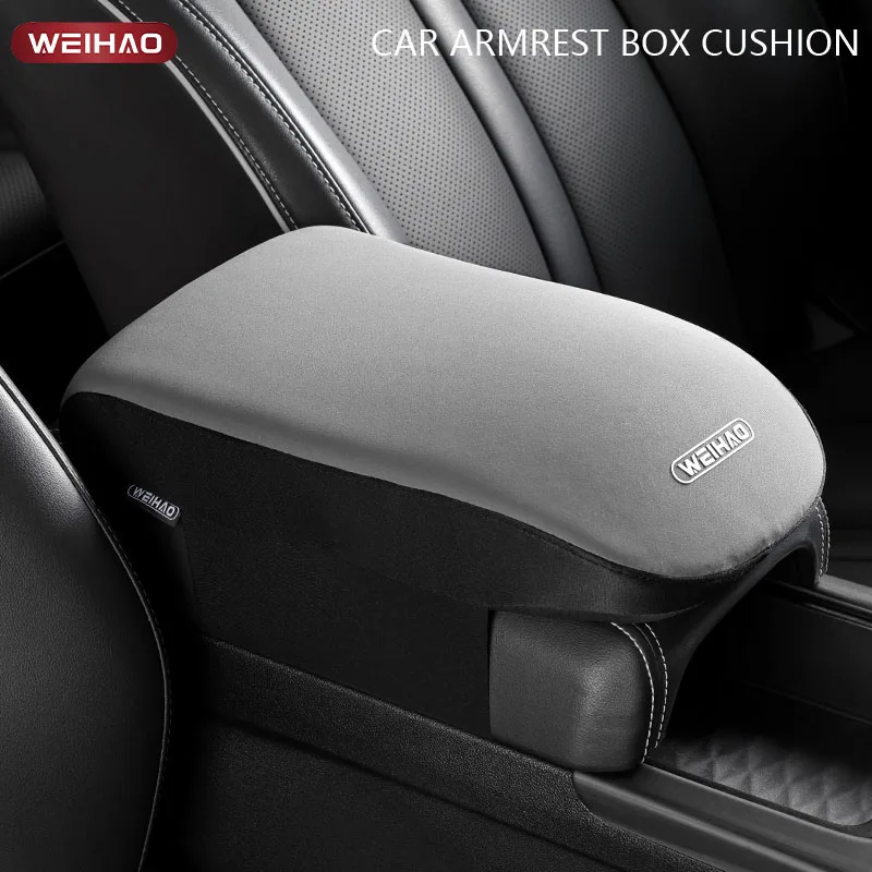 New Car Armrest Box Height Increasing Pad For Car Mounted Anti Drowsiness Hand Memory Cotton Central Pad Universal Popular Item