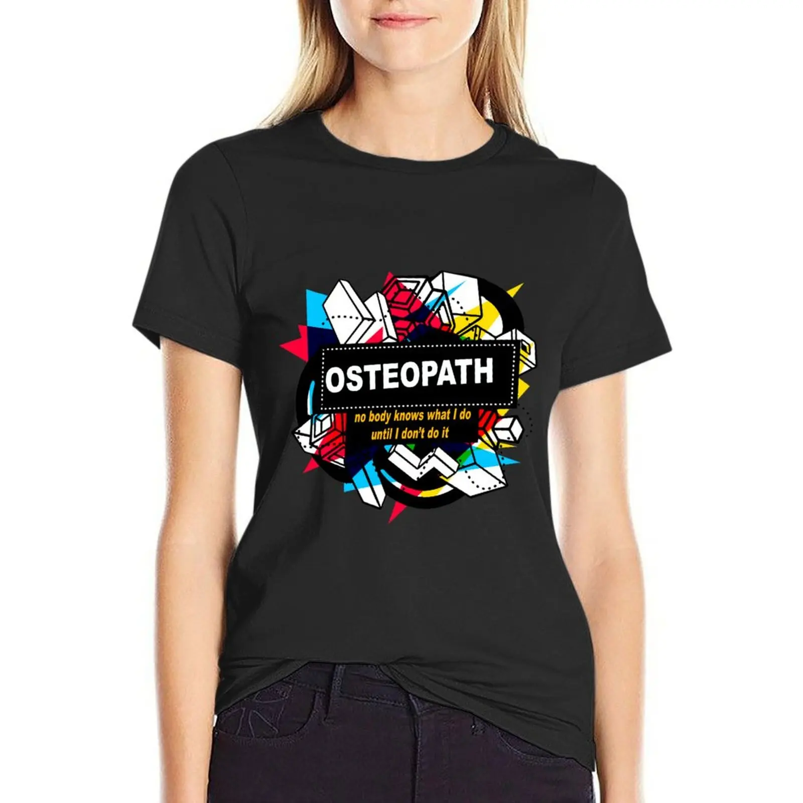 Osteopath T-Shirt cute tops Female clothing cropped t shirts for Women